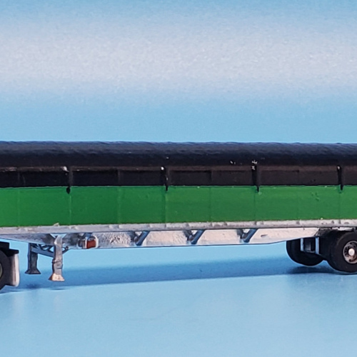 Modern 48ft spread axle covered wagon trailer 2 pack